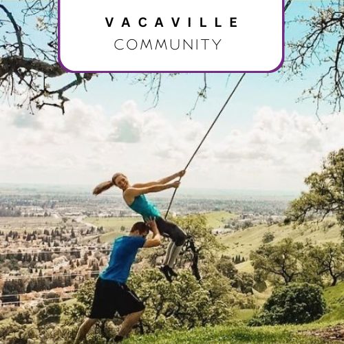 community page features demographics, events, happenings, school reports, mortgage information and homes for sale in Vacaville, CA